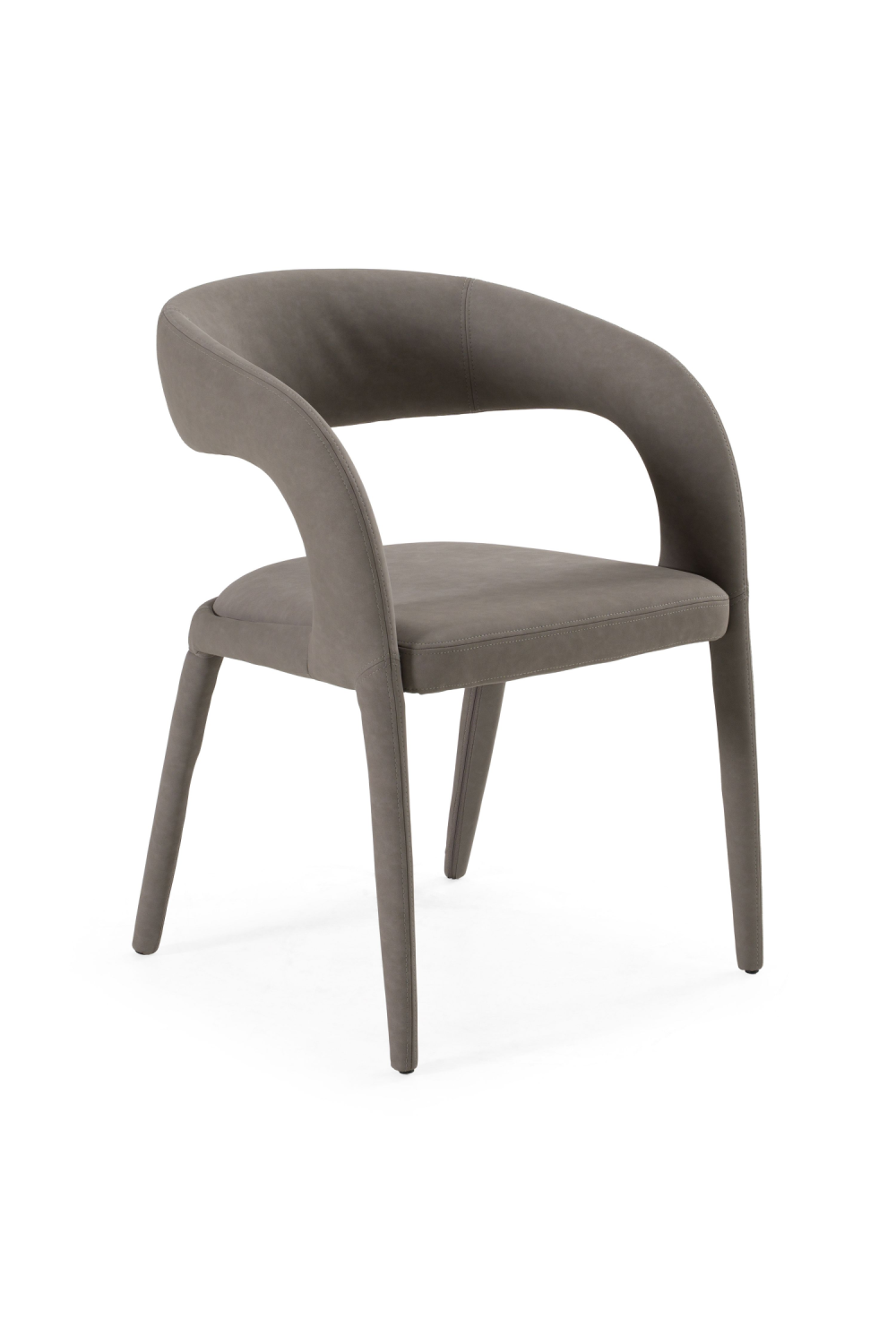 Vegan Leather Upholstered Dining Chair | OROA Modern Faerron | Oroa.com