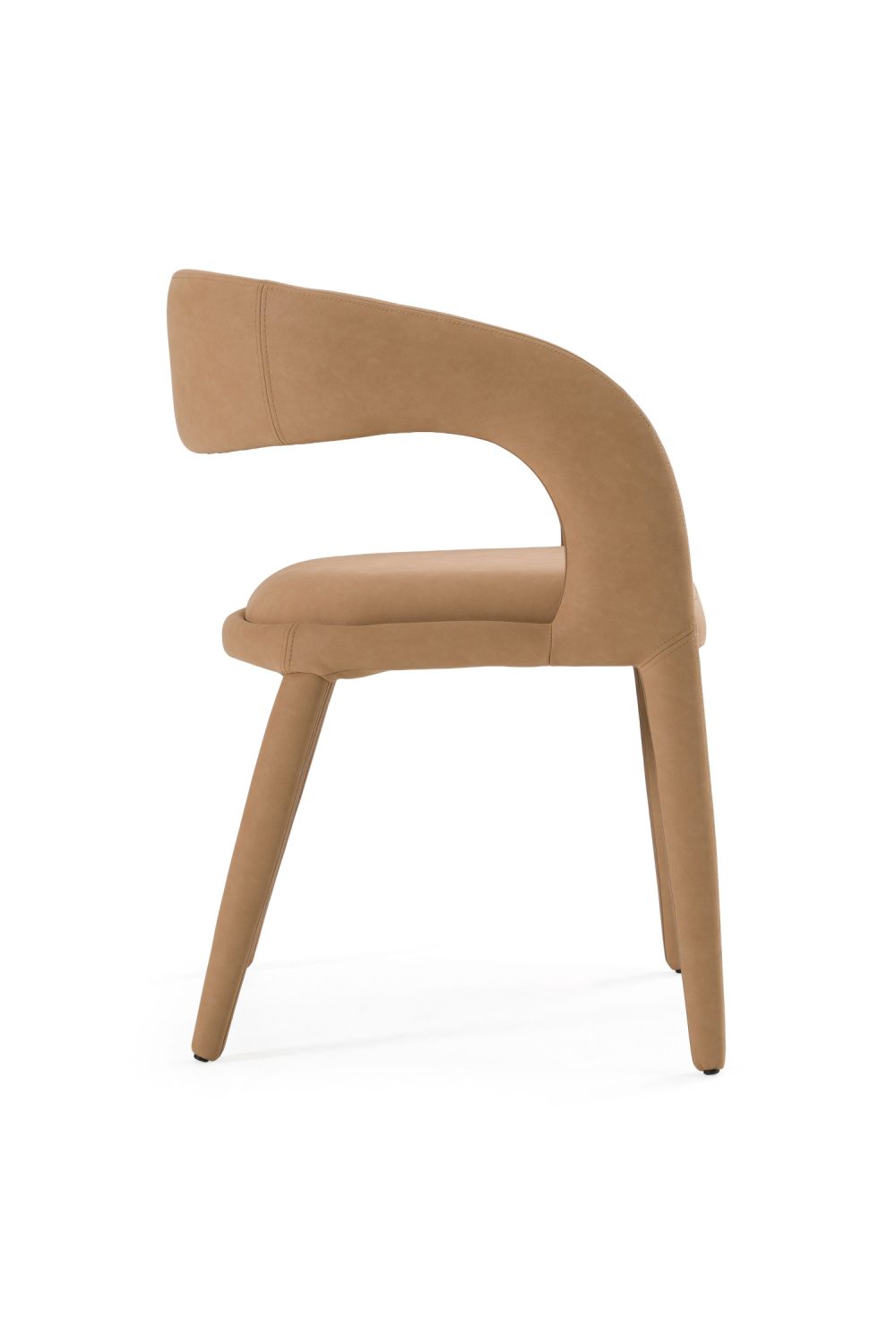 Vegan Leather Upholstered Dining Chair | OROA Modern Faerron | Oroa.com