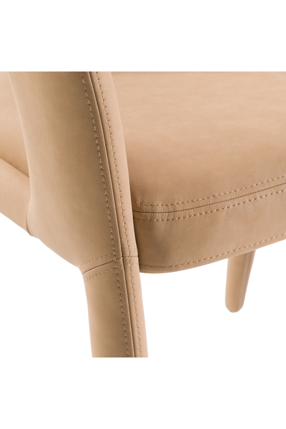 Vegan Leather Upholstered Dining Chair | OROA Modern Faerron | Oroa.com
