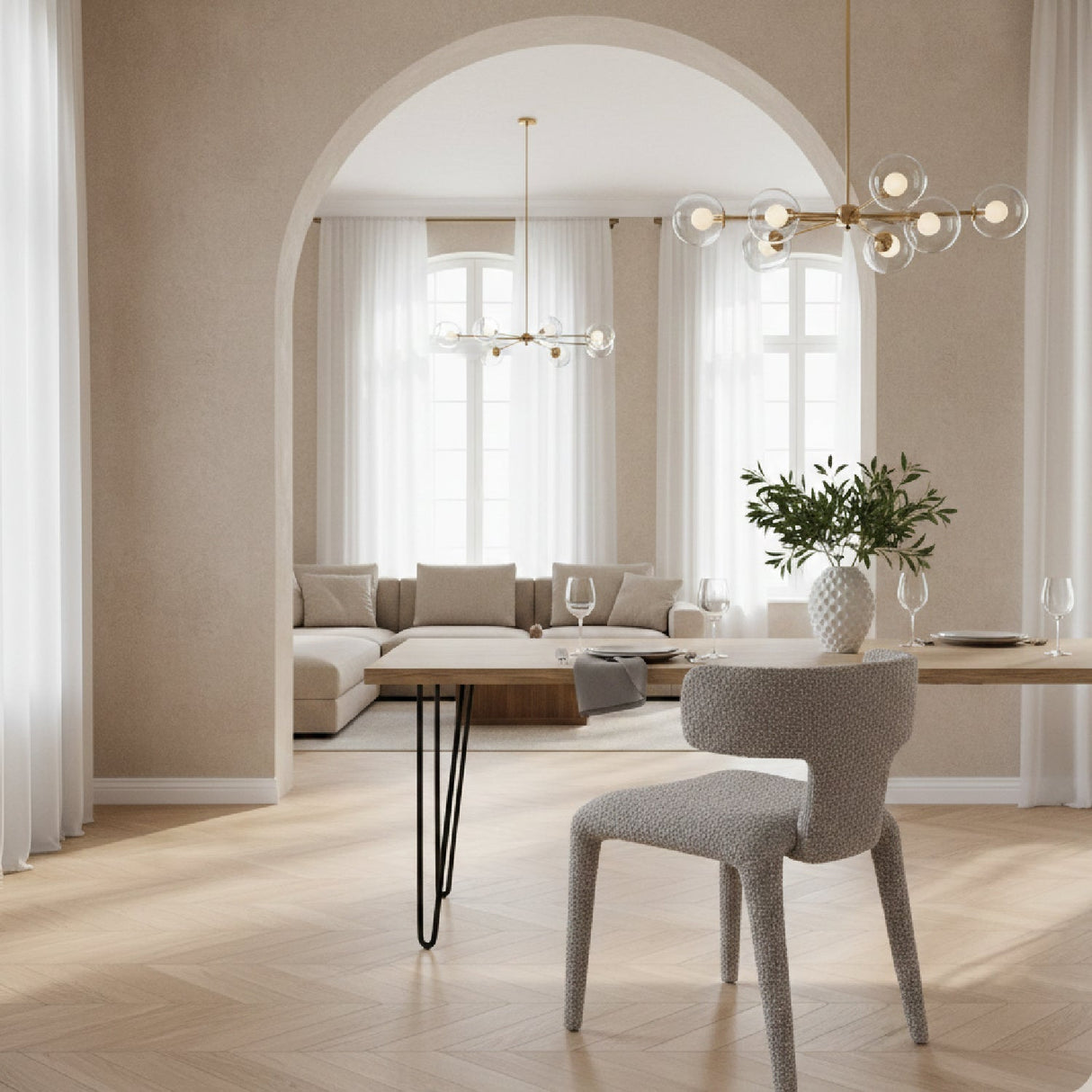 Velvet Dining Chair – Saehee – alternate view 44