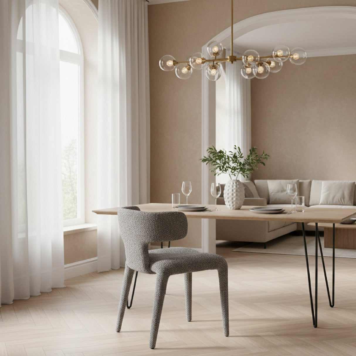 Velvet Dining Chair – Saehee – alternate view 11