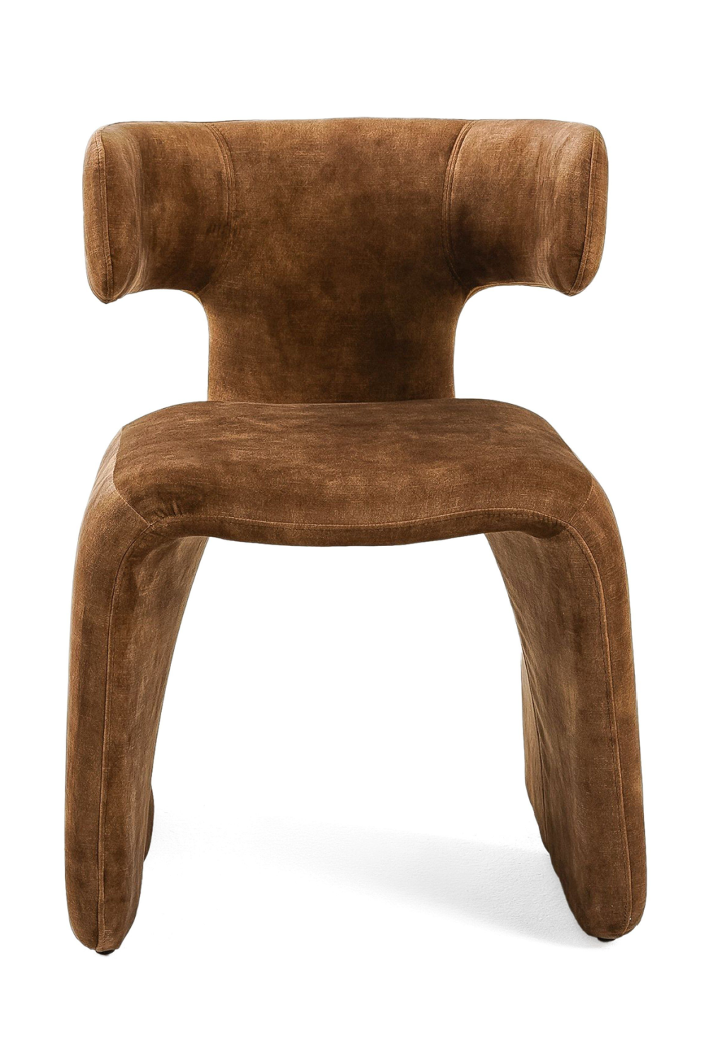 Asymmetrical Velvet Dining Chair | OROA Modern Bergman | Oroa.com