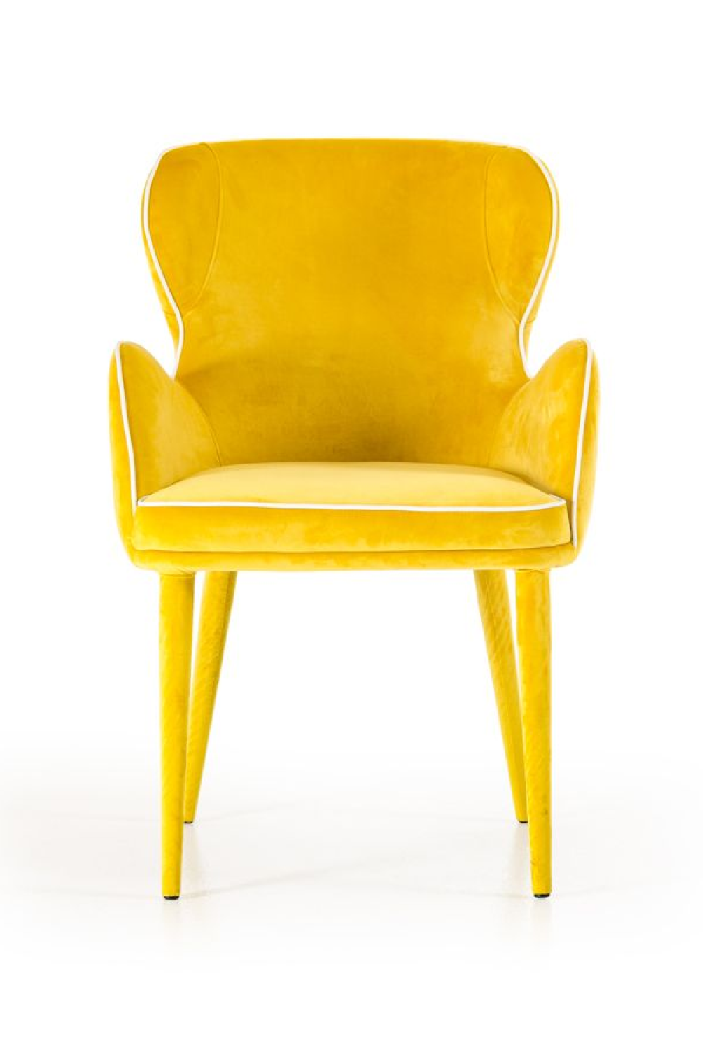 Yellow Fabric Dining Chair | OROA Modern Tigard | Oroa.com