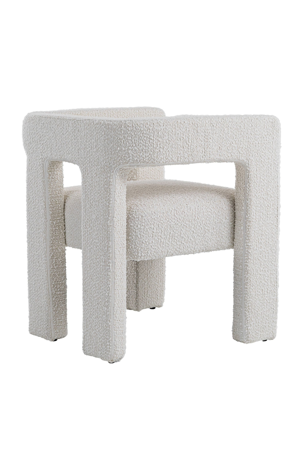 White Uphostered Dining Chair | Oroa.com