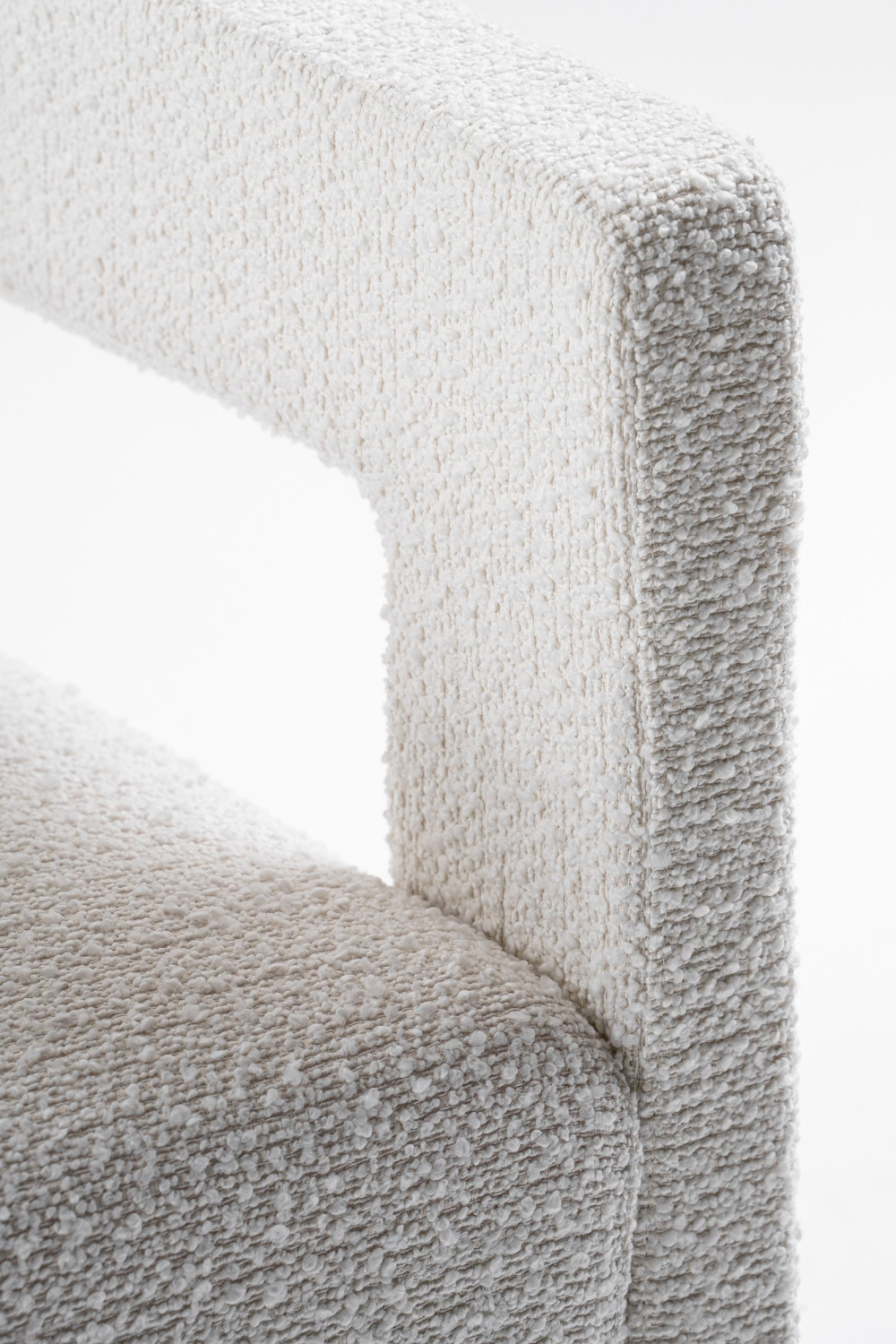 White Uphostered Dining Chair | Oroa.com