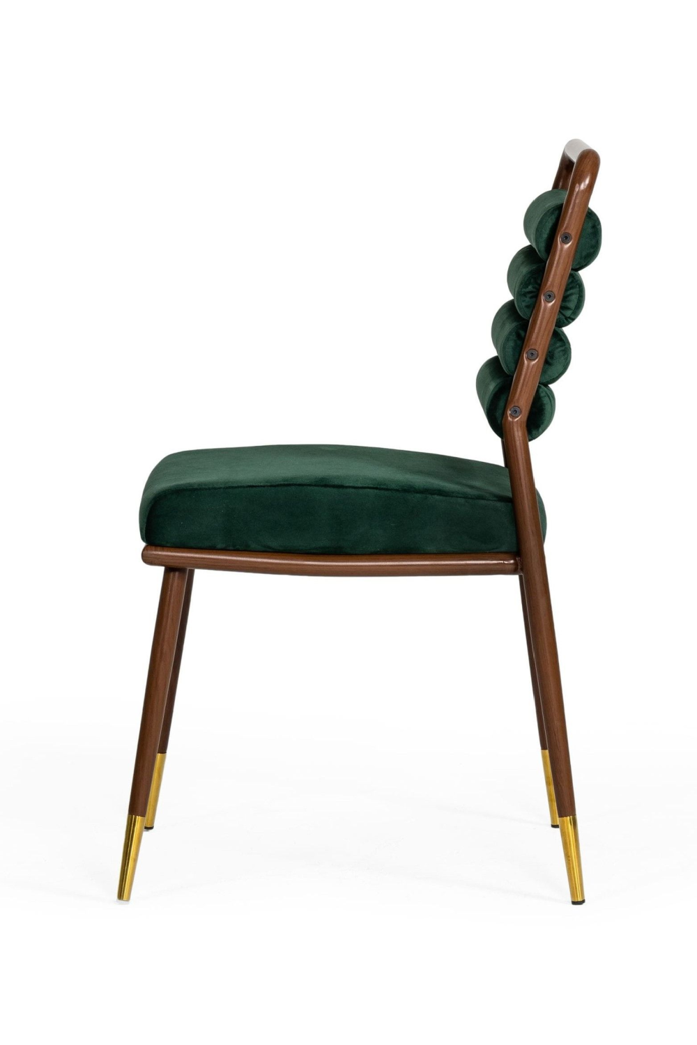 Green Velvet Tufted Dining Chair | OROA Modern Biscay | Oroa.com