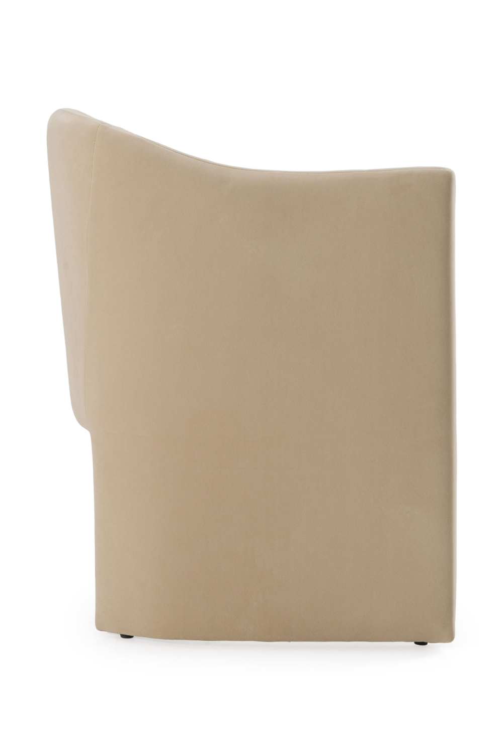 Velvet Curved Dining Chair | OROA Modern Danube | Oroa.com