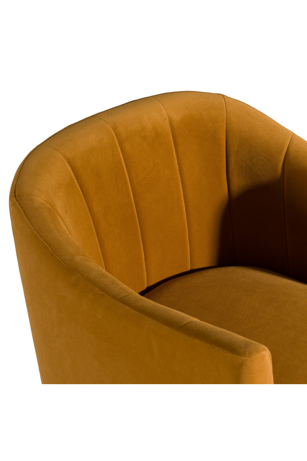 Velvet Curved Dining Chair | OROA Modern Danube | Oroa.com