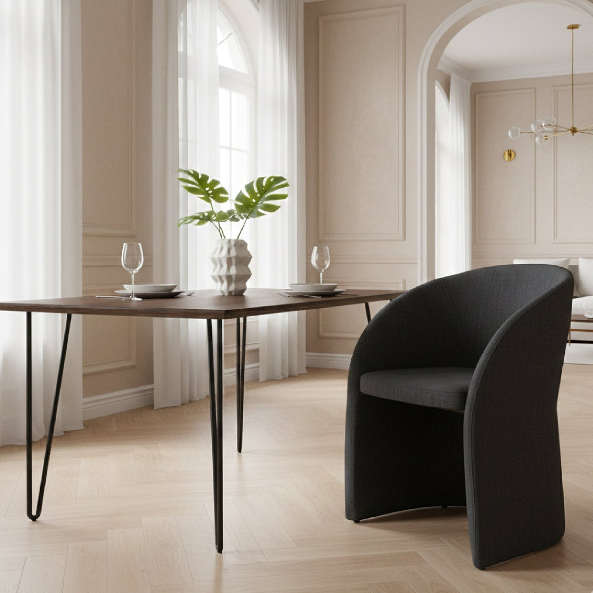 Art Deco Dining Chair – Brea – alternate view 23