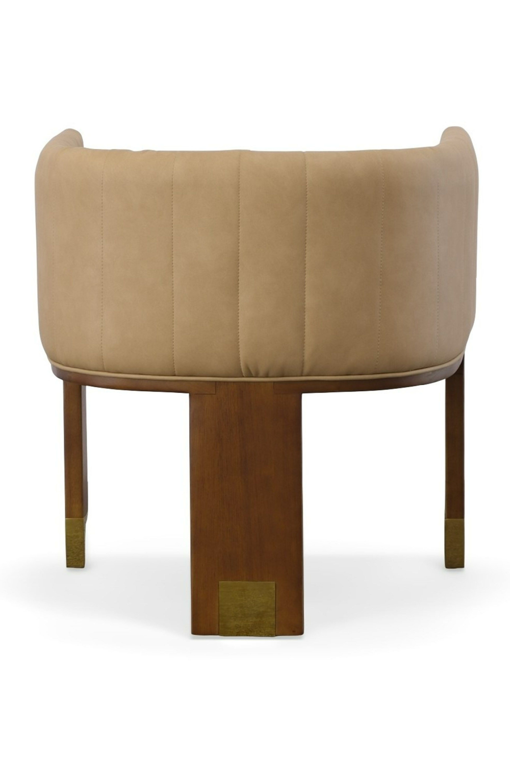 Tan Vegan Leather Dining Chair | OROA Modern Elati | Oroa.com