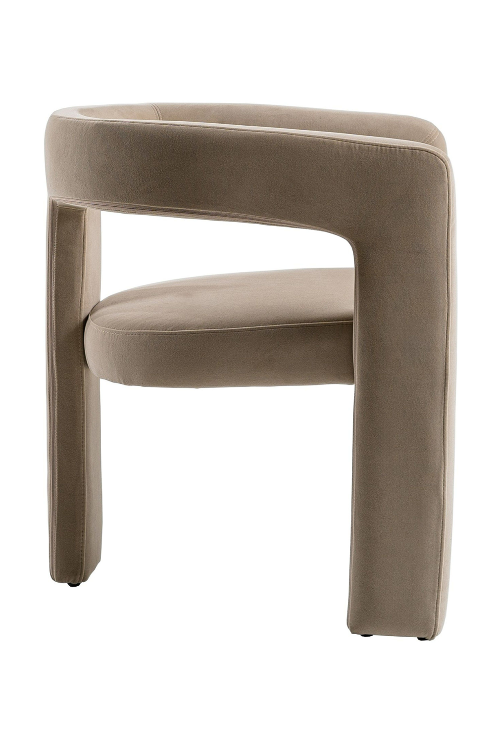 Curved Cut-Out Dining Chair | OROA Modern Cherish | Oroa.com