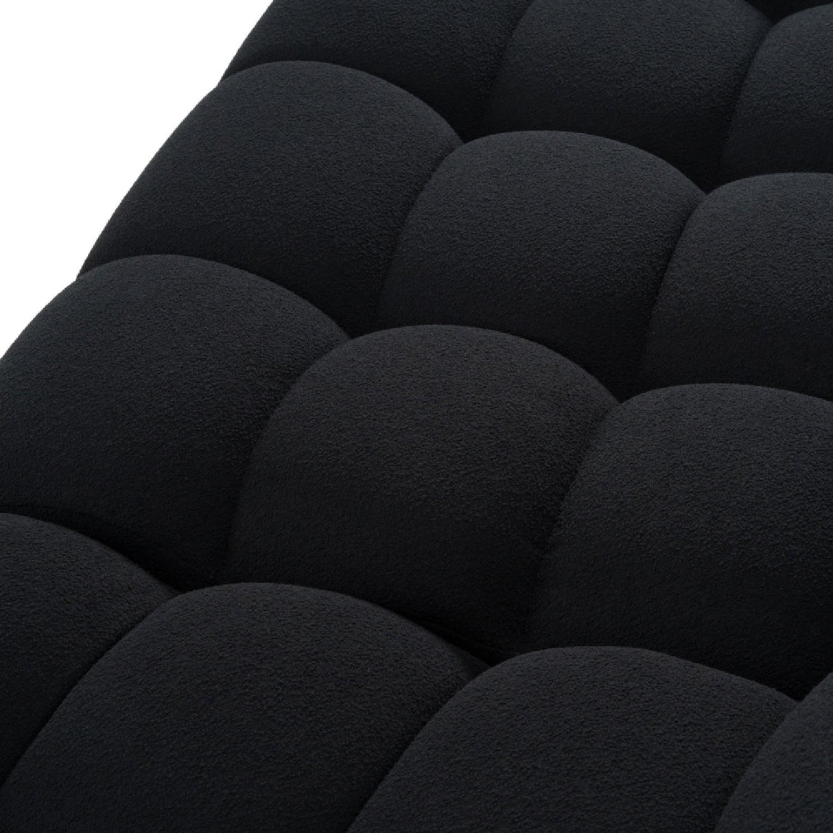 Black Tufted Sectional Sofa – Yolonda – alternate view 5