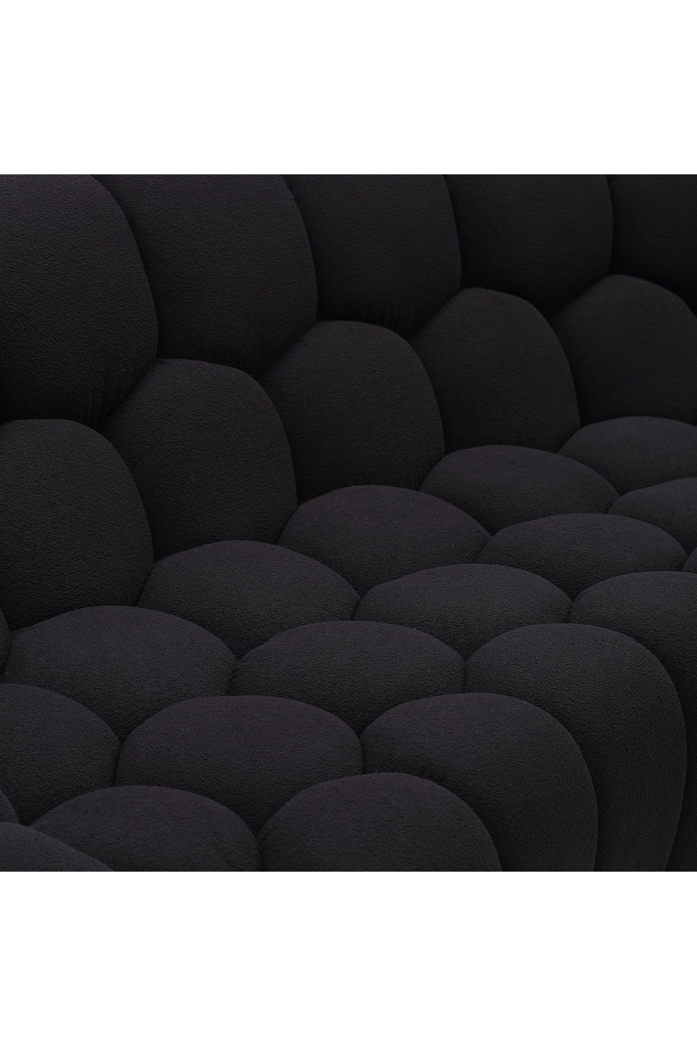 Hexagonal-Tufted Curved Sofa | OROA Modern Yolonda | Oroa.com