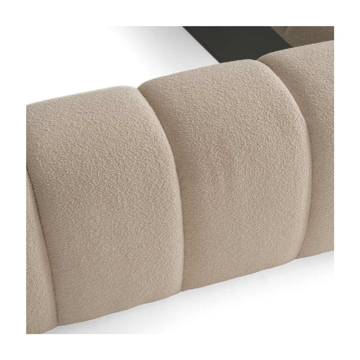 Hexagonal Tufted King Bed | OROA Modern Yolonda