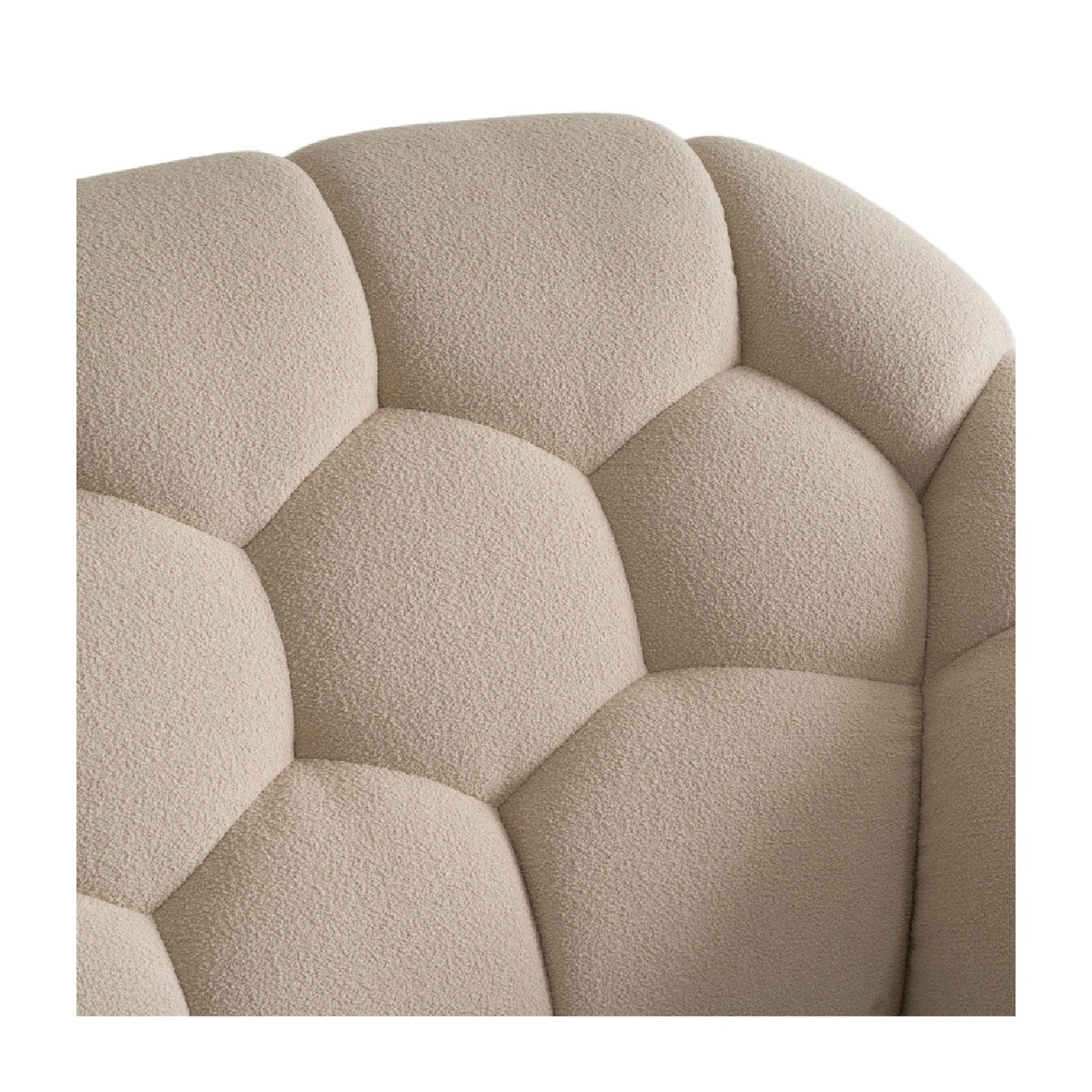 Hexagonal Tufted King Bed – Yolonda – alternate view 11