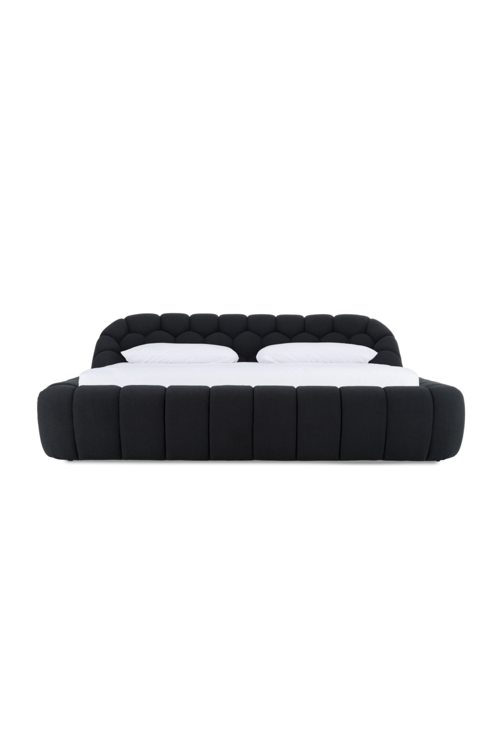 Hexagonal Tufted Queen Bed | OROA Modern Yolonda | Oroa.com