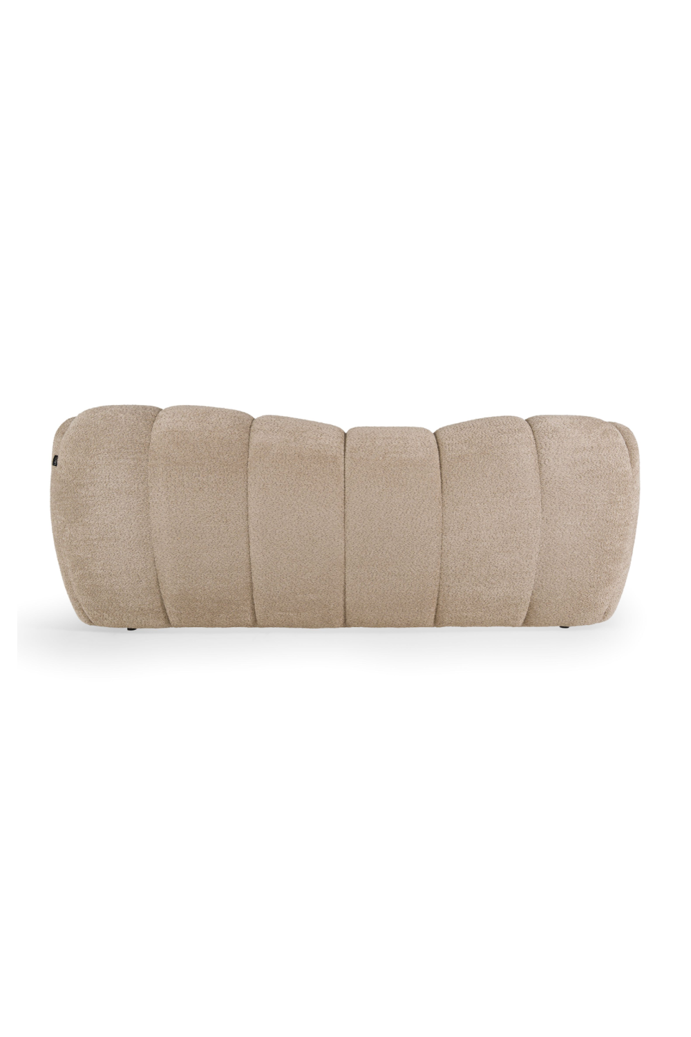 Tan Upholstered Panel Headboard Bed | OROA Modern Janine | Oroa.com