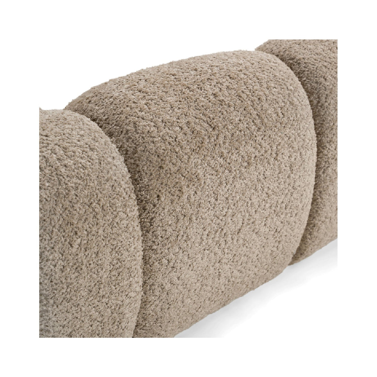 Tan Upholstered Panel Headboard Bed – Janine – alternate view 12