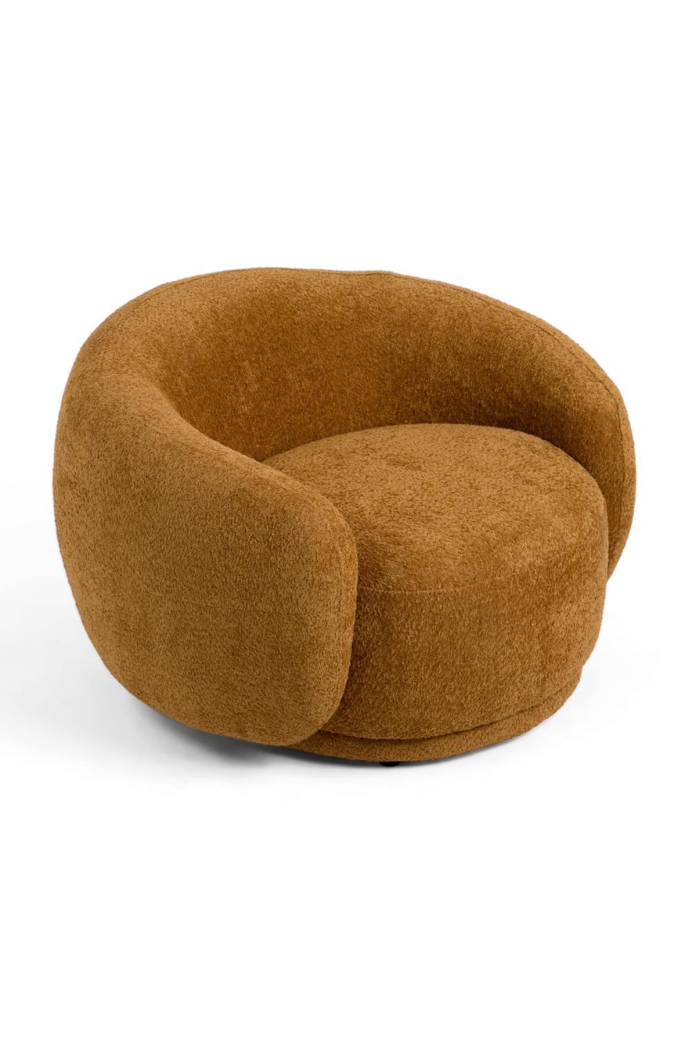 Orange Swivel Accent Chair | OROA Modern Andrew | Oroa.com