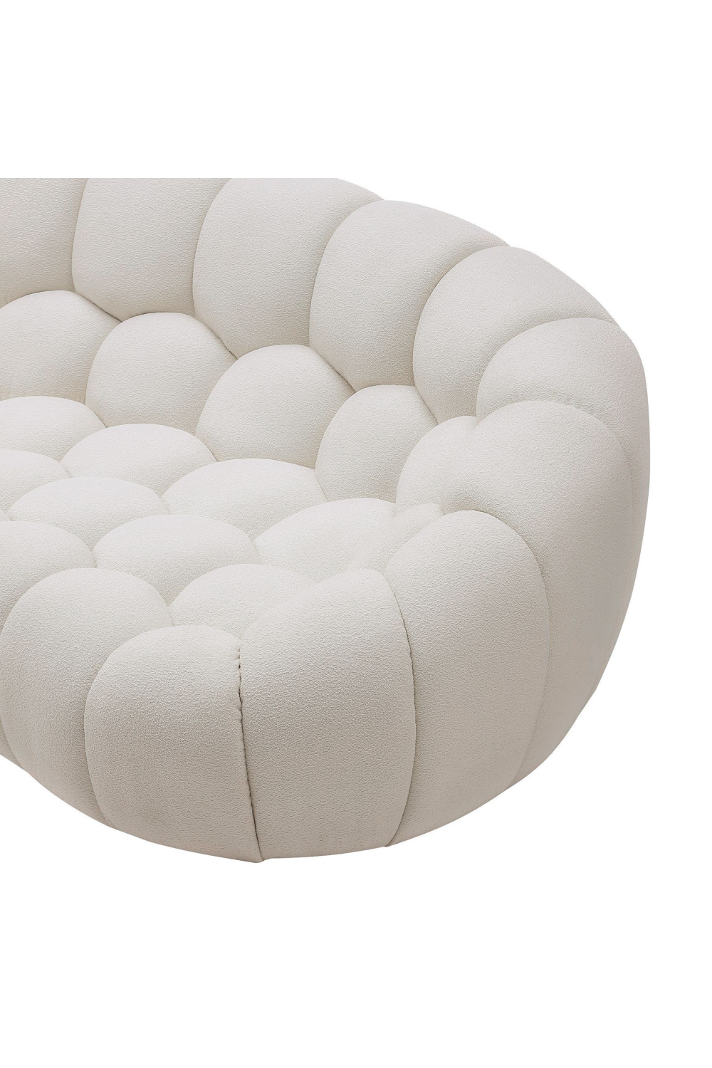 Hexagonal-Tufted Loveseat | Oroa.com