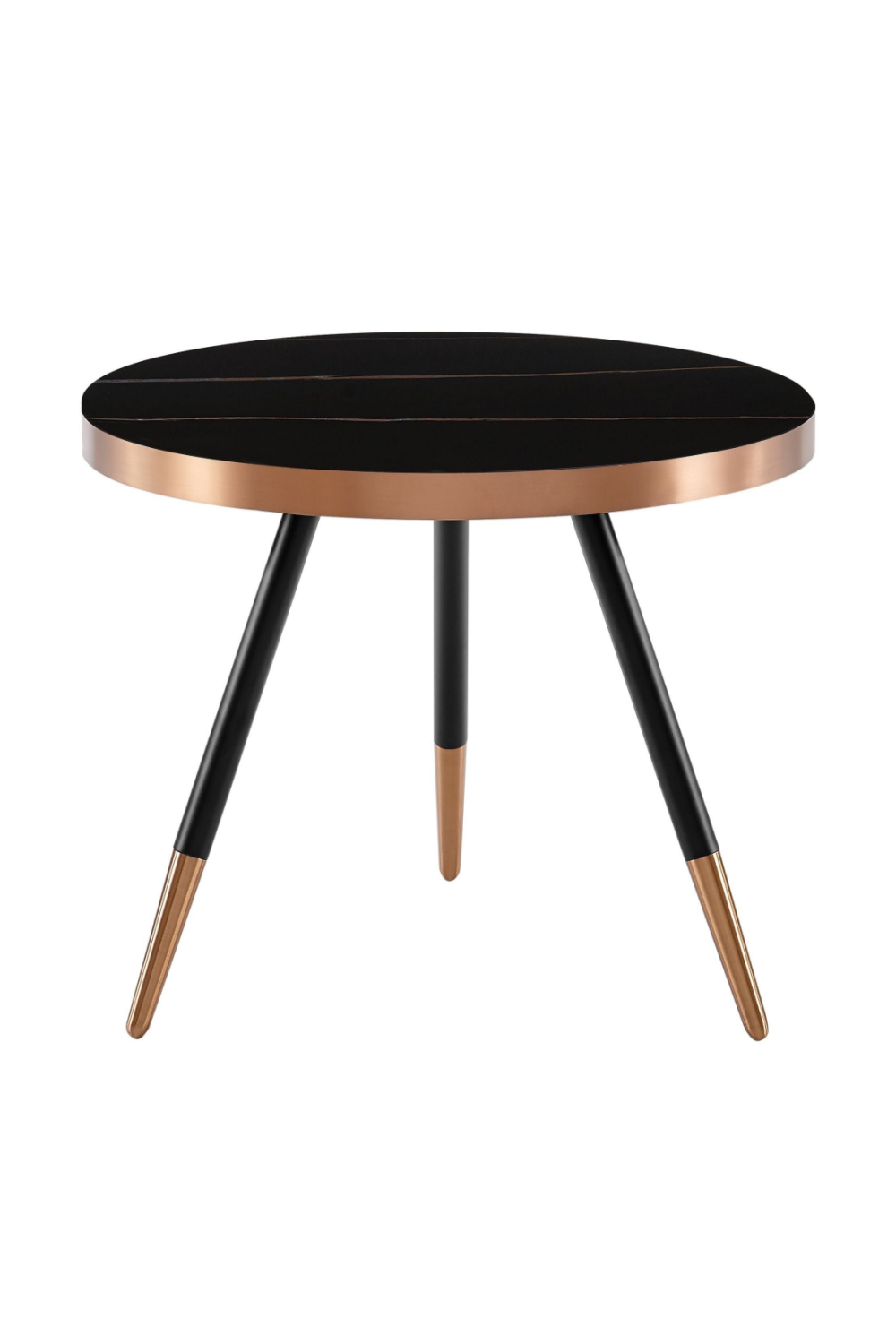 Round Black Ceramic Coffee Table S | Oroa.com