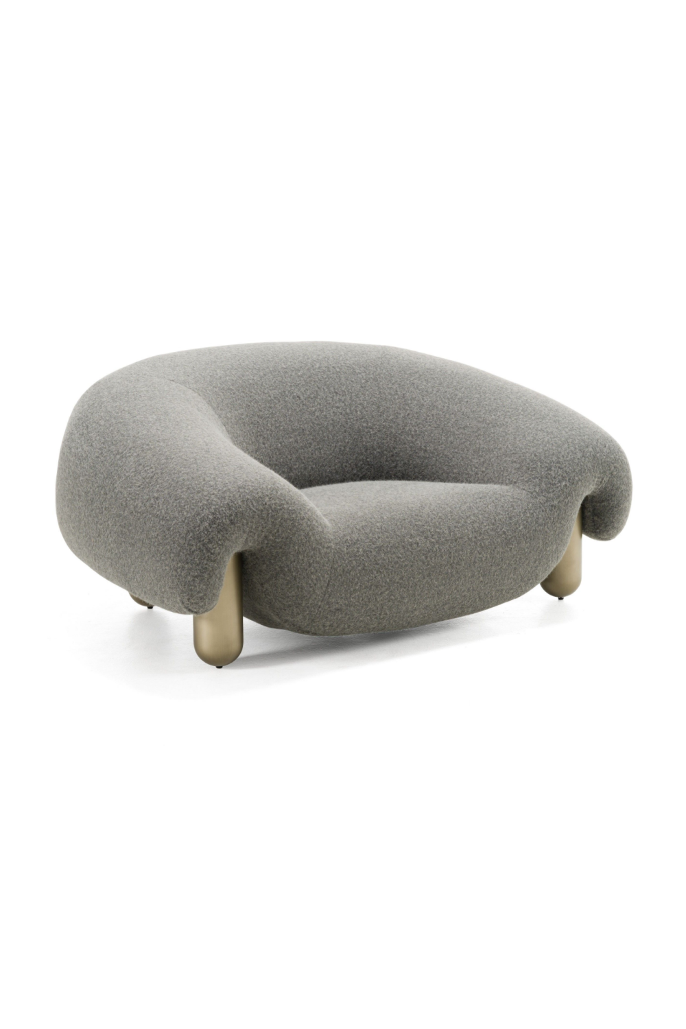 Gray Contemporary Accent Chair | OROA Modern Clarity | Oroa.com