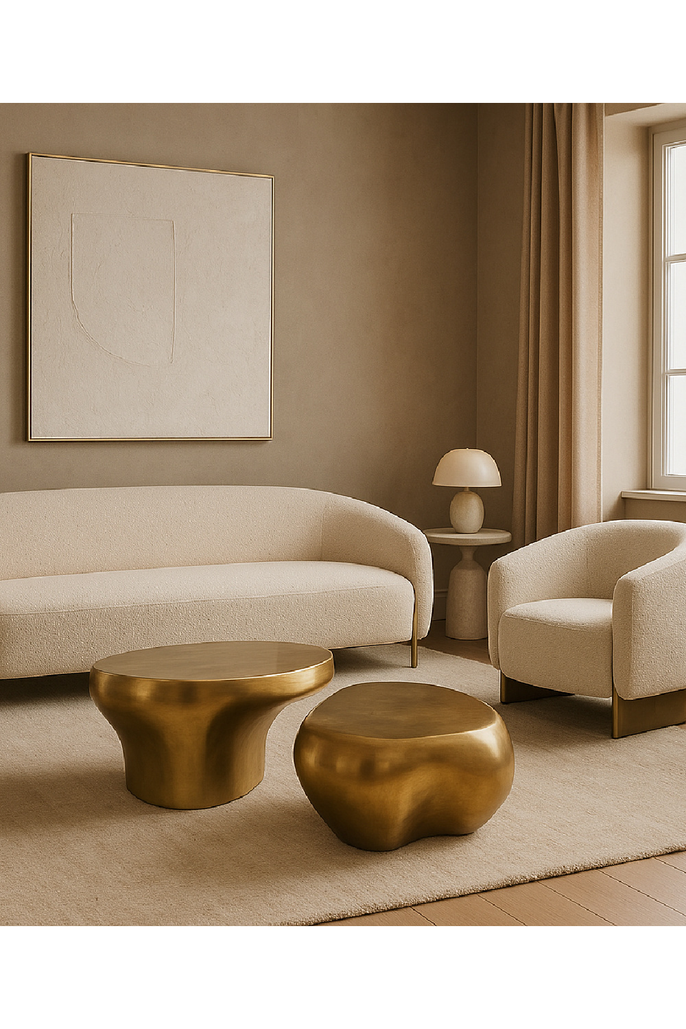 Beige Fabric Sofa – Thrive – alternate view 7