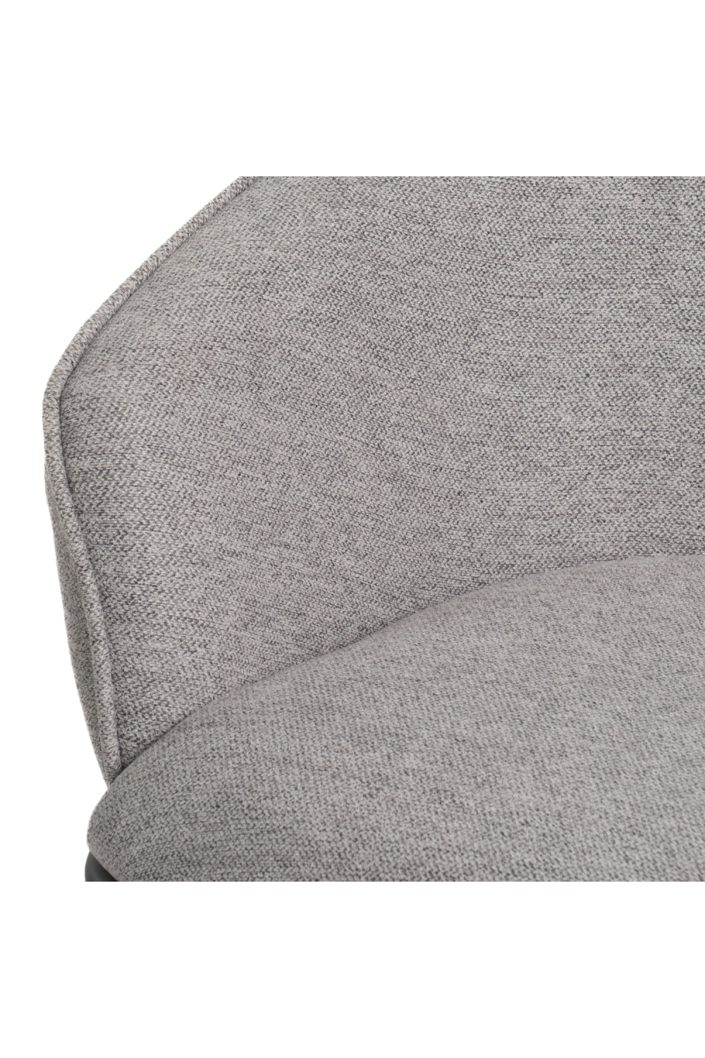 Gray Curved Counter Stool | Oroa.com