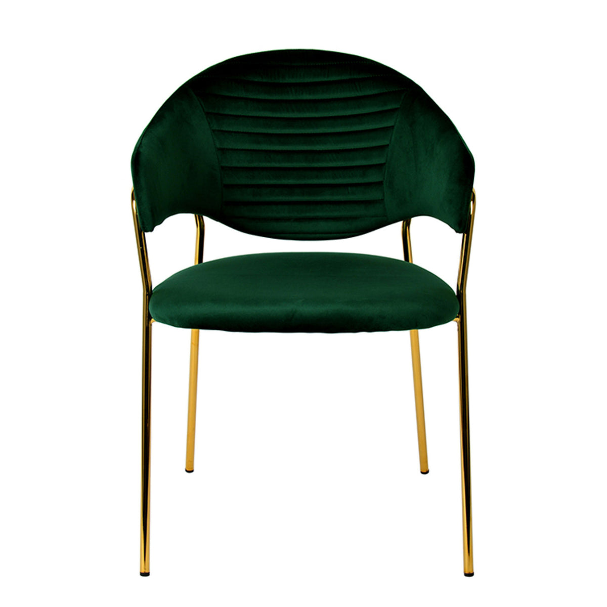 Green Velvet Dining Chairs (2) | OROA Modern Trevor