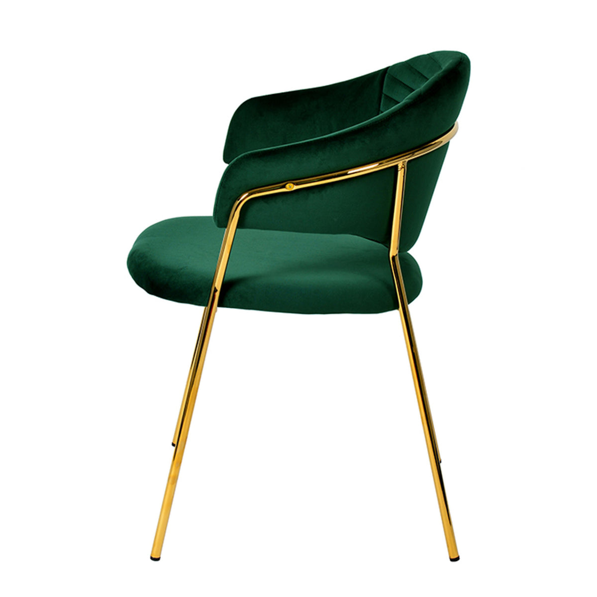 Green Velvet Dining Chairs (2) | OROA Modern Trevor