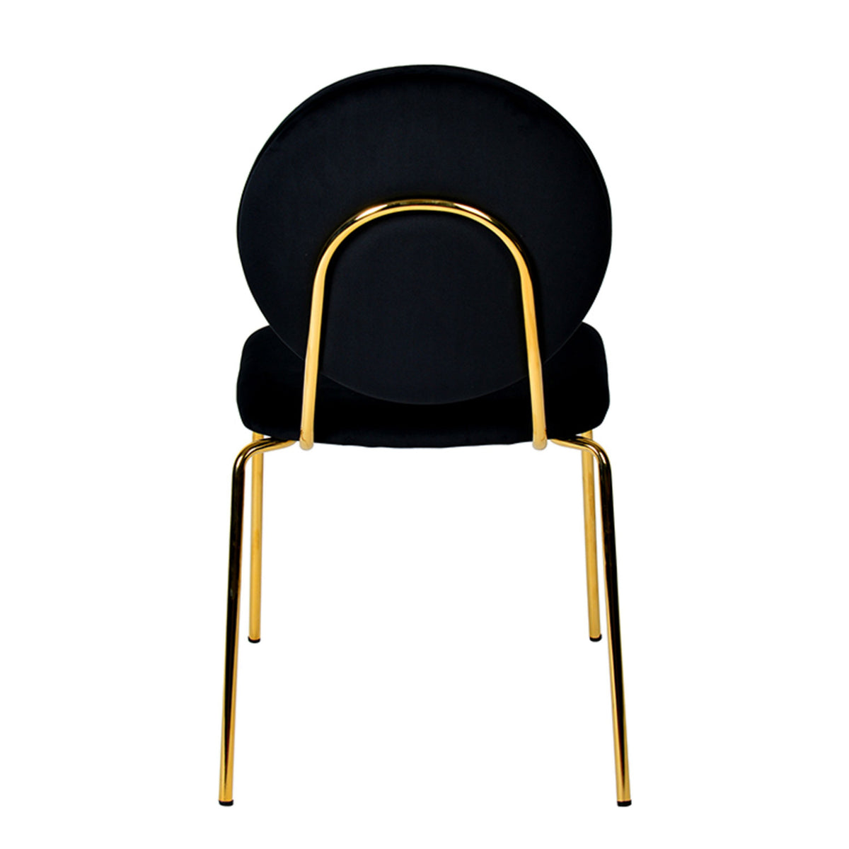 Black Velvet Dining Chair | OROA Modern Justine