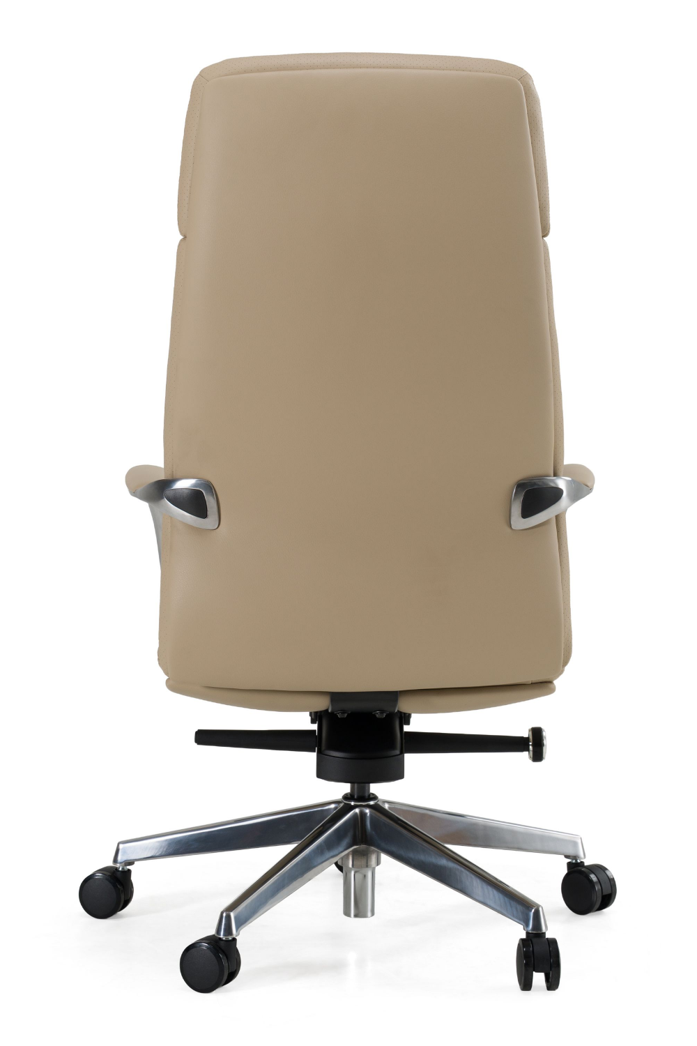 Tan Vegan Leather Office Chair | Oroa.com