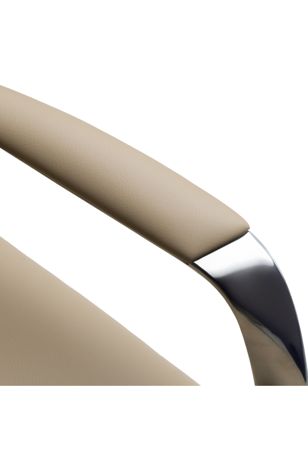 Tan Vegan Leather Office Chair | OROA Modern Ozark | Oroa.com