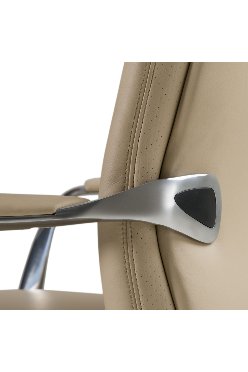 Tan Vegan Leather Office Chair | OROA Modern Ozark | Oroa.com