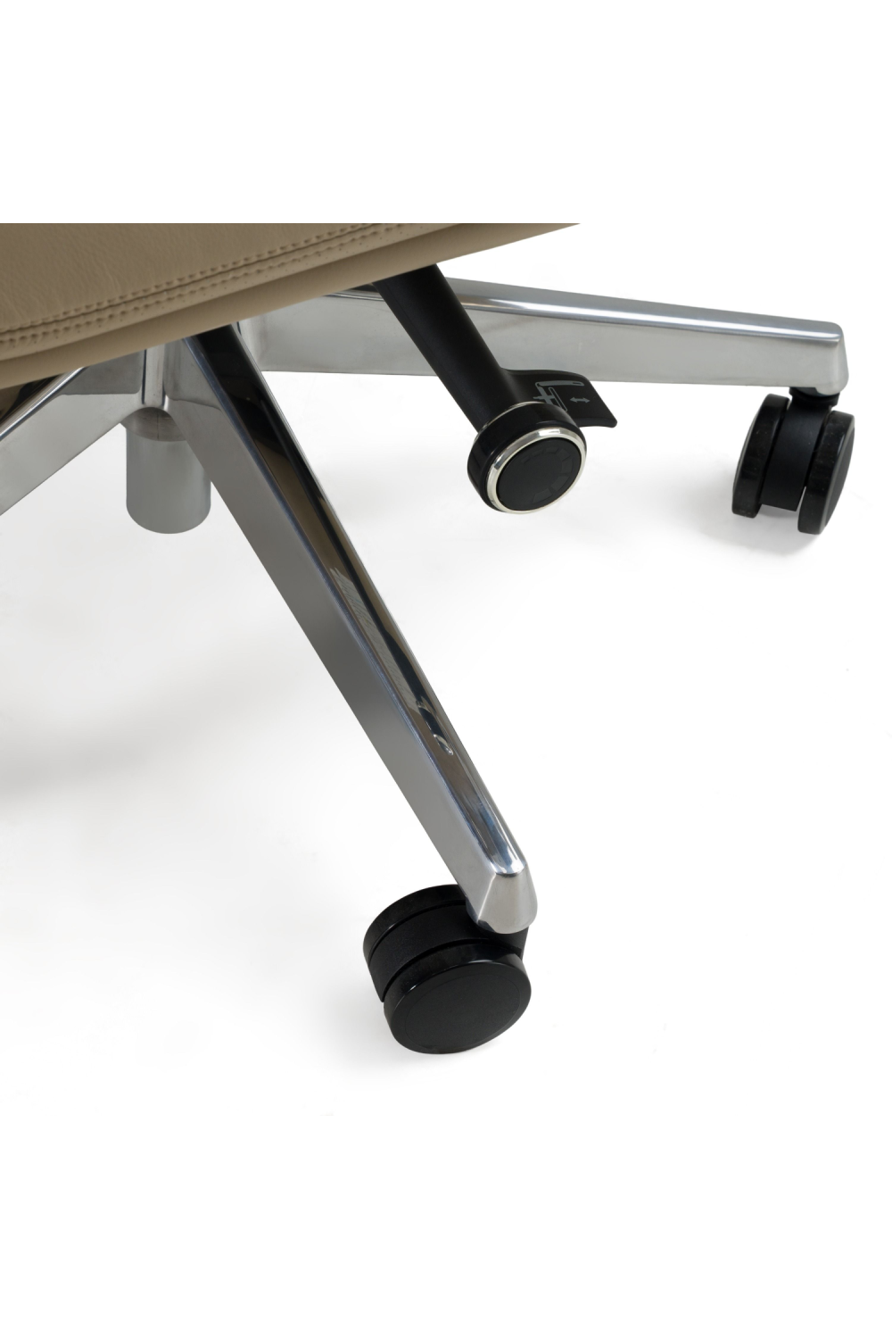 Tan Vegan Leather Office Chair | OROA Modern Ozark | Oroa.com