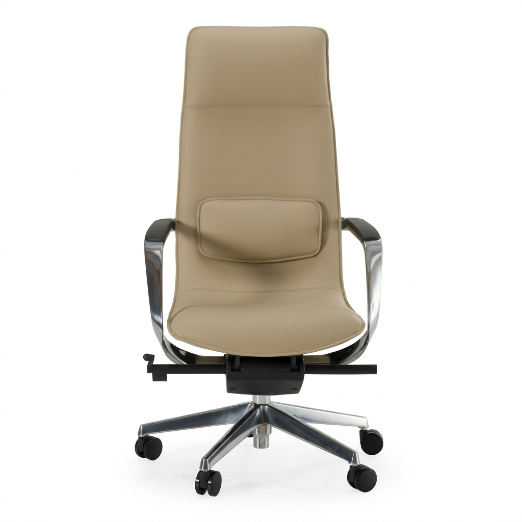 Beige High-Back Office Chair | OROA Modern Nadella | Oroa.com