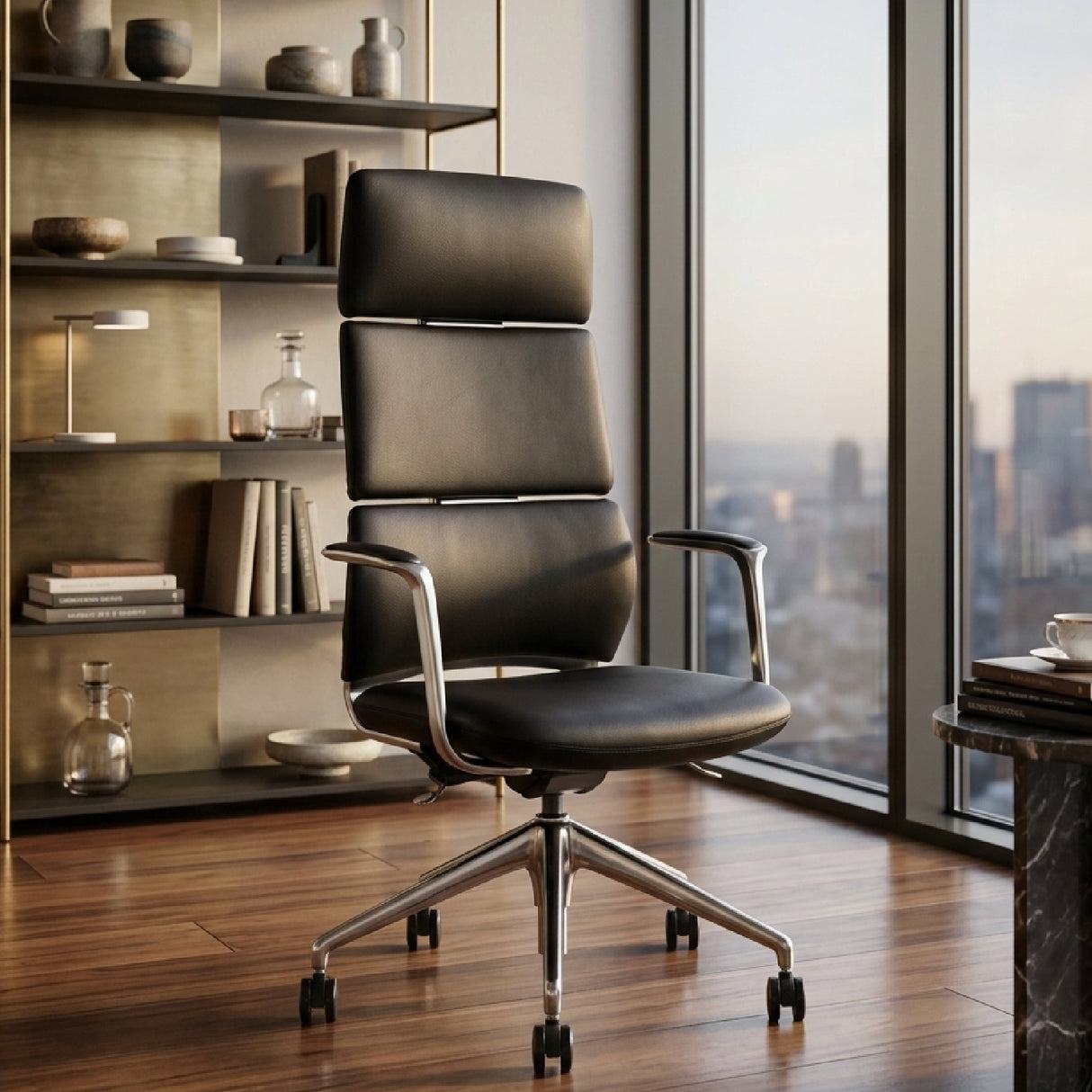 Vegan Leather Executive Office Chair | Oroa.com