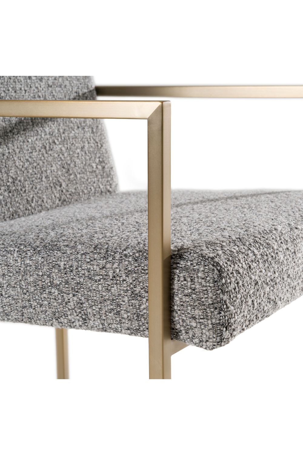 Gray Fabric Dining Chair | Oroa.com