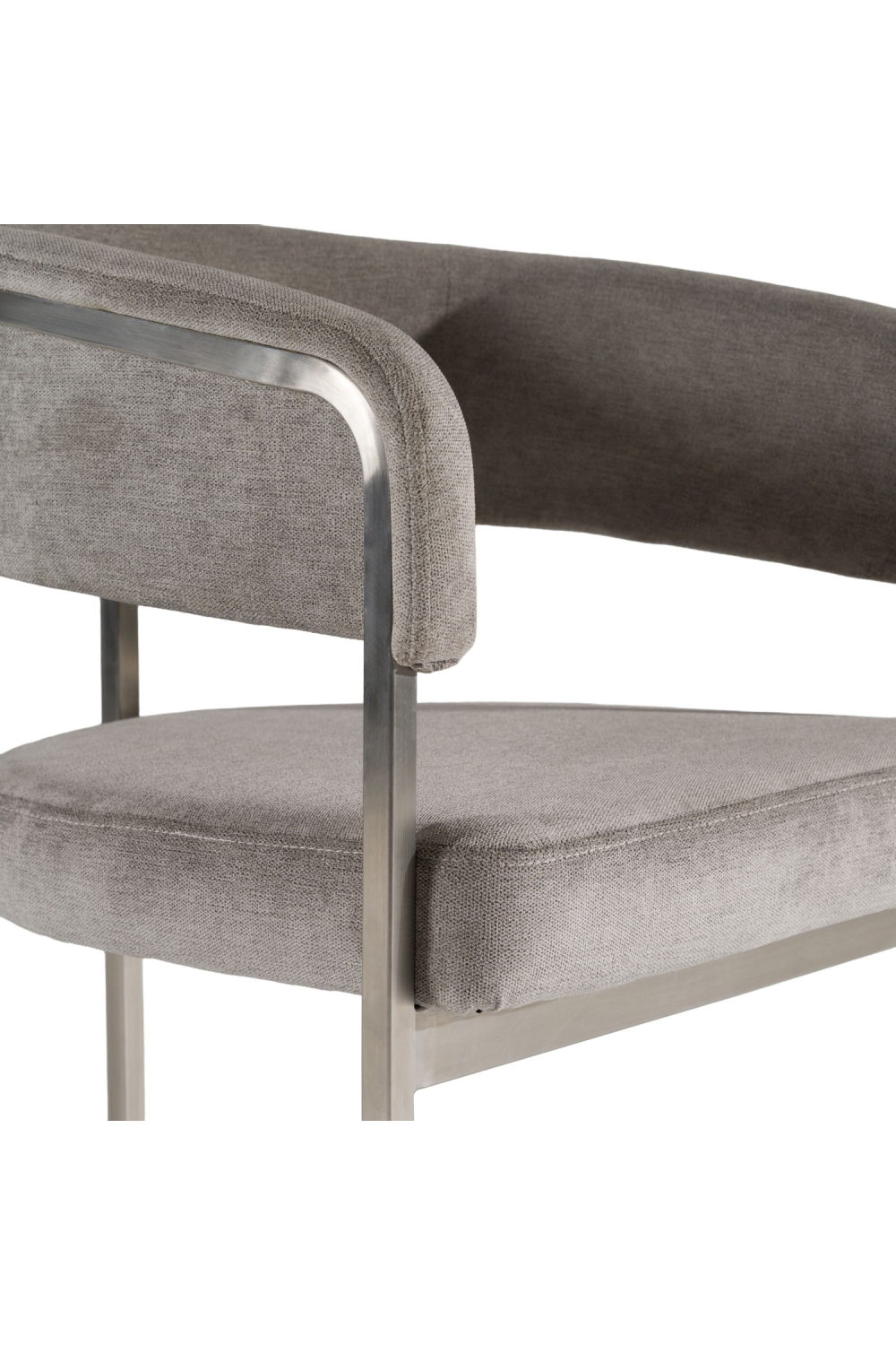 Brass-Framed Dining Side Chair | OROA Modern Sebastian | Oroa.com