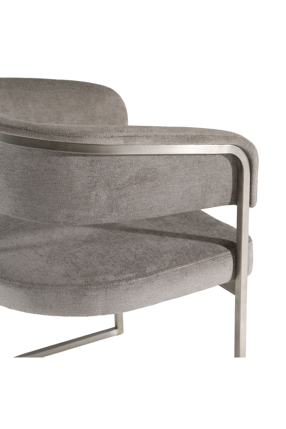 Brass-Framed Dining Side Chair | OROA Modern Sebastian | Oroa.com