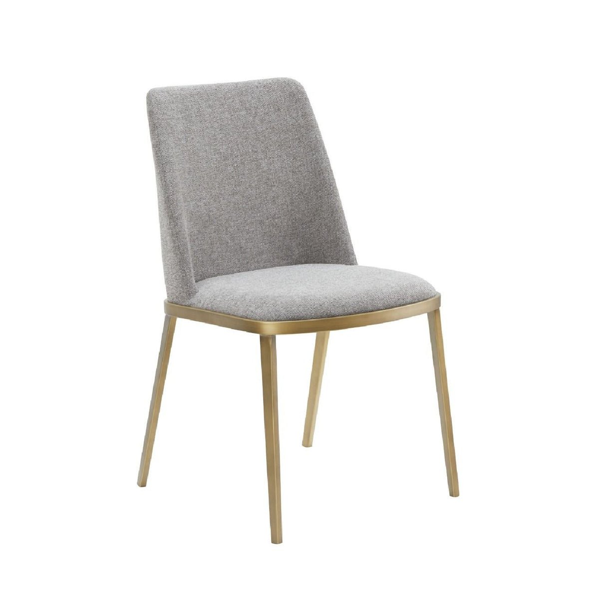 Light Gray Dining Chair Set (2) | OROA Modern Brent