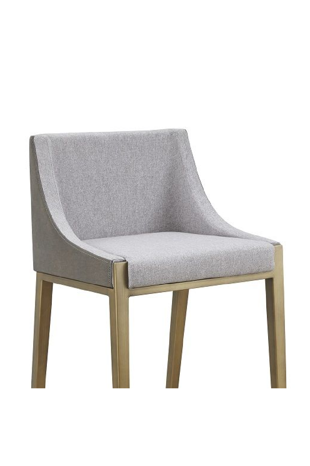 Gray Fabric Bar Stool | OROA Modern Fairview | Oroa.com