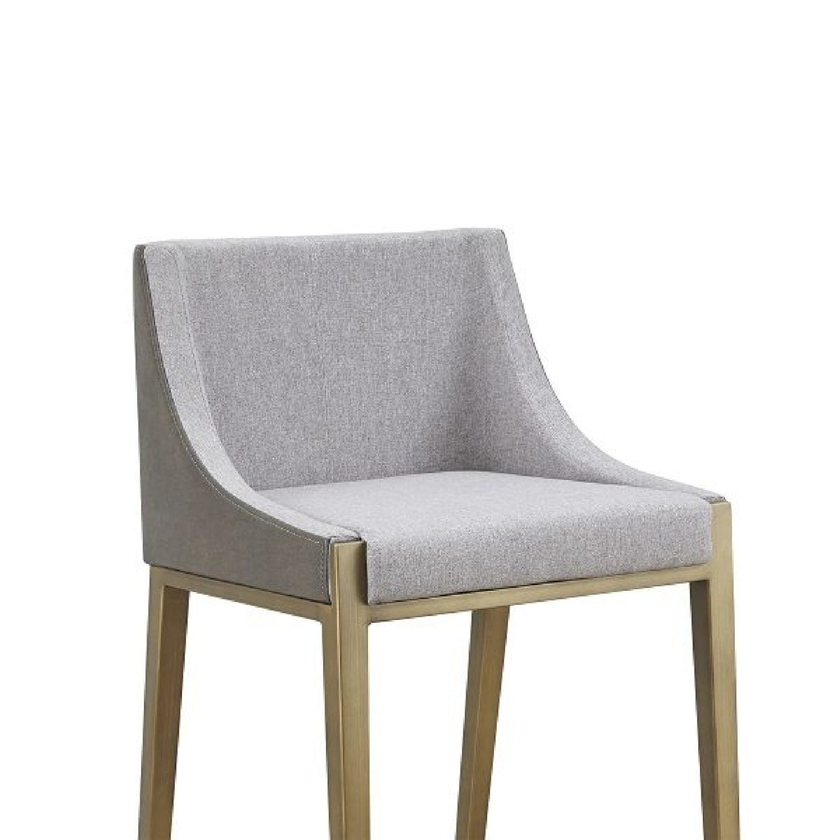 Gray Fabric Bar Stool | OROA Modern Fairview | Oroa.com