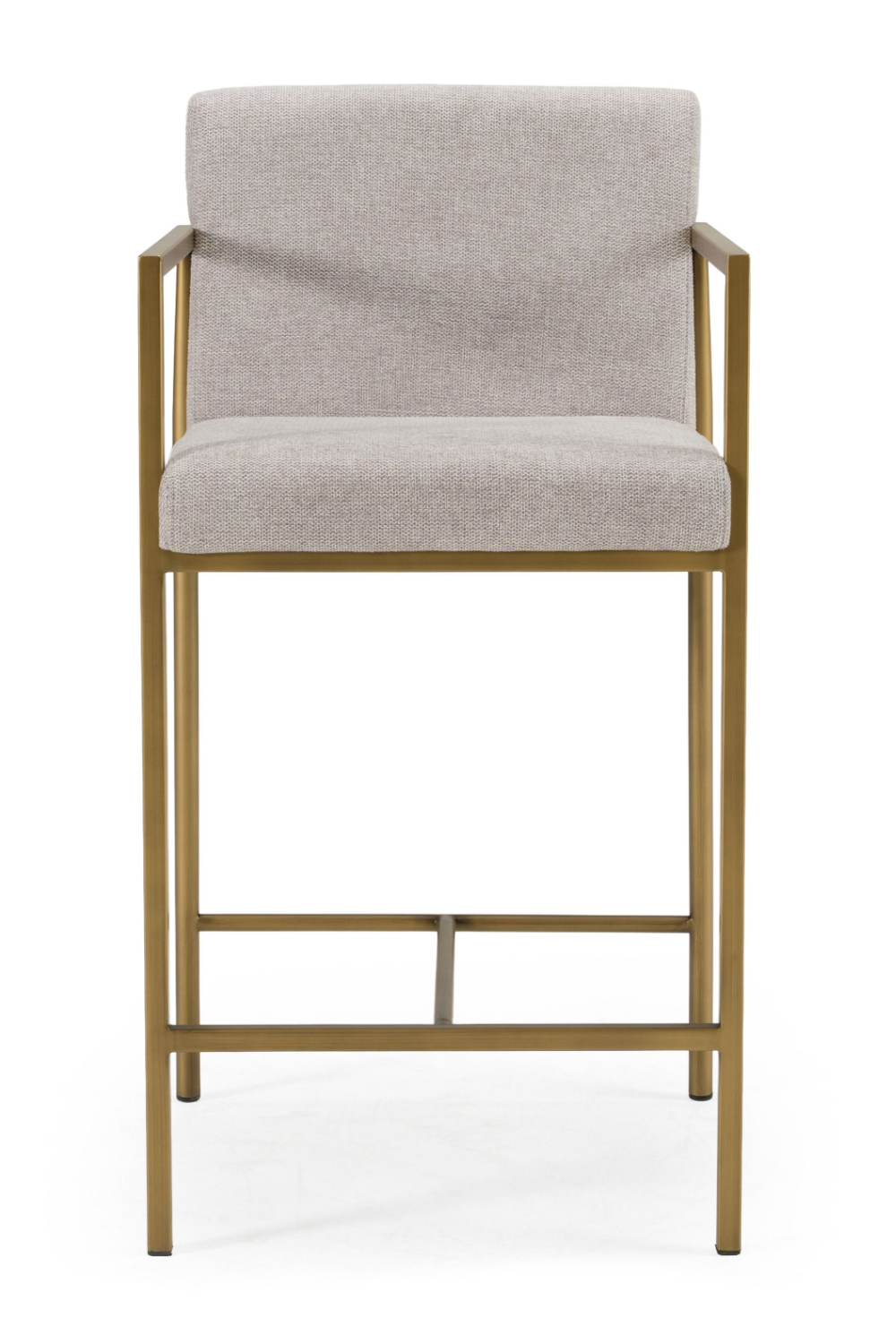 Brass Framed Counter Stool | Oroa.com