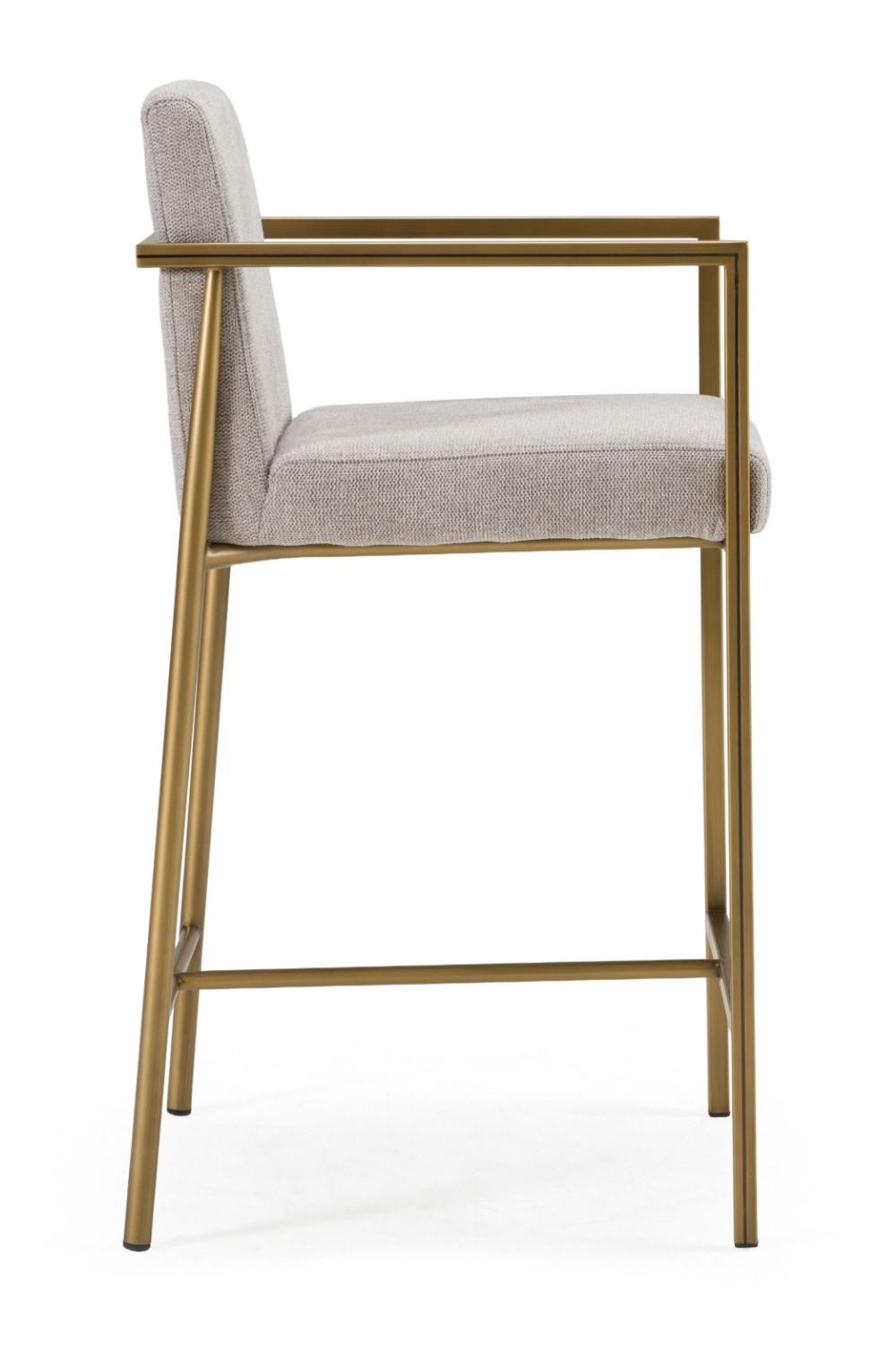 Brass Framed Counter Stool | Oroa.com