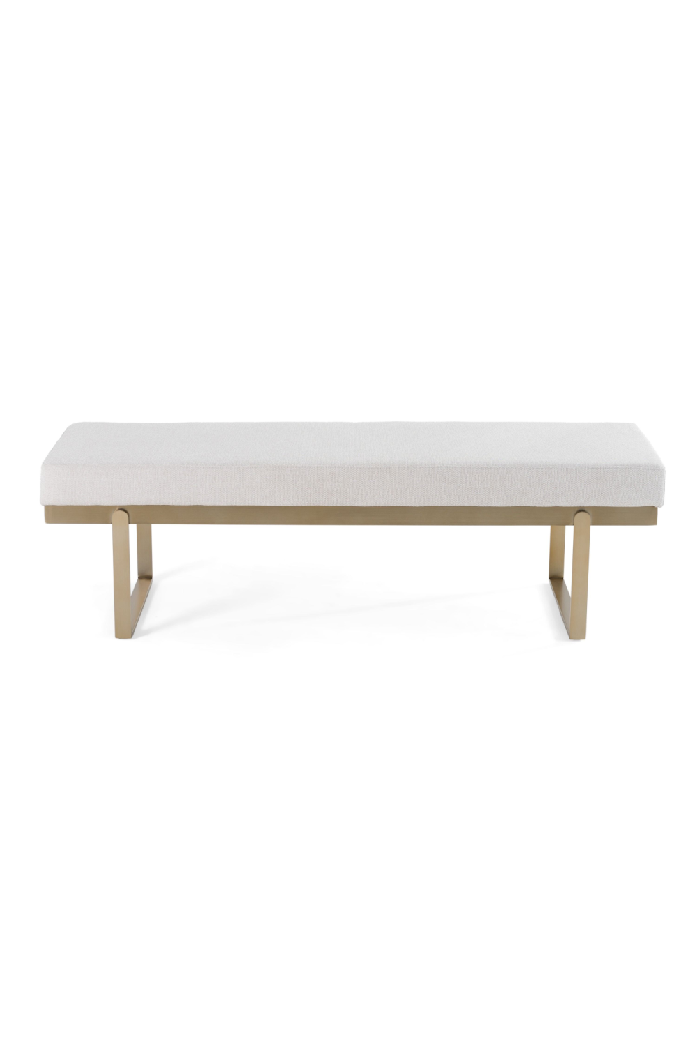 White Upholstered Dining Bench | Oroa.com