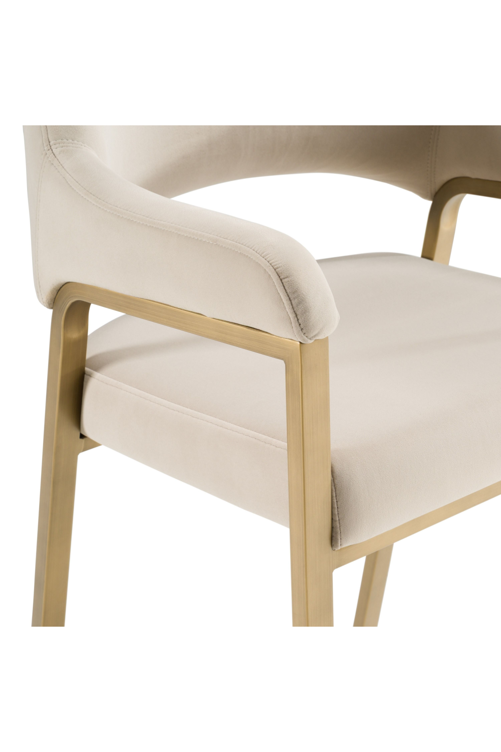Beige Counter Armchair | OROA Modern George | Oroa.com