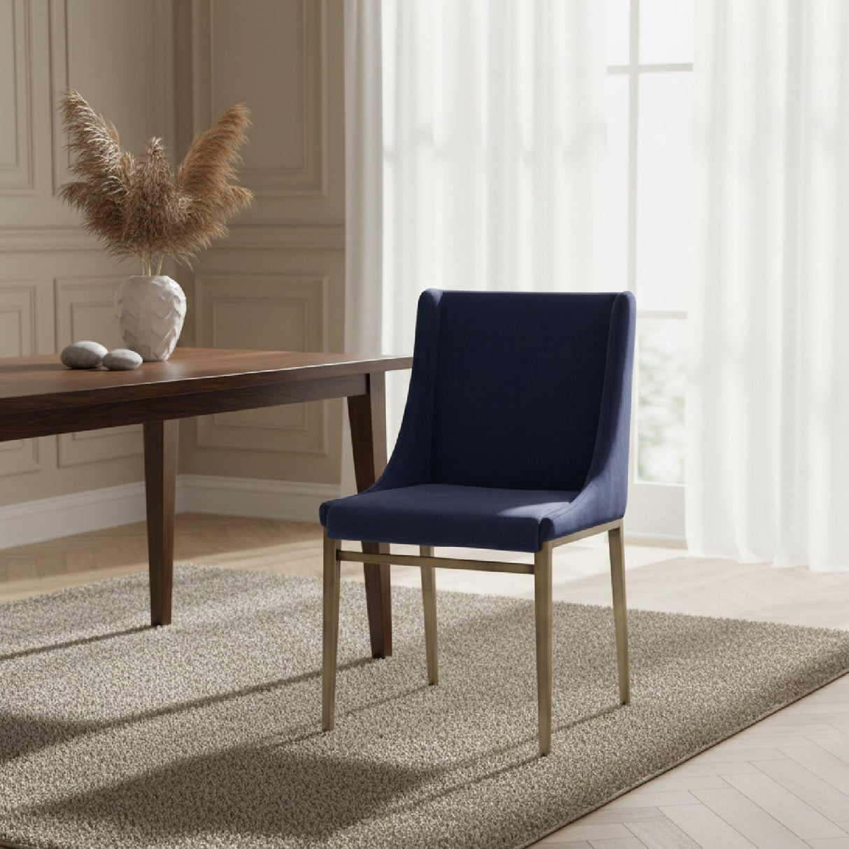 Sloped Arm Dining Chair Set (2) – Mimi – alternate view 14