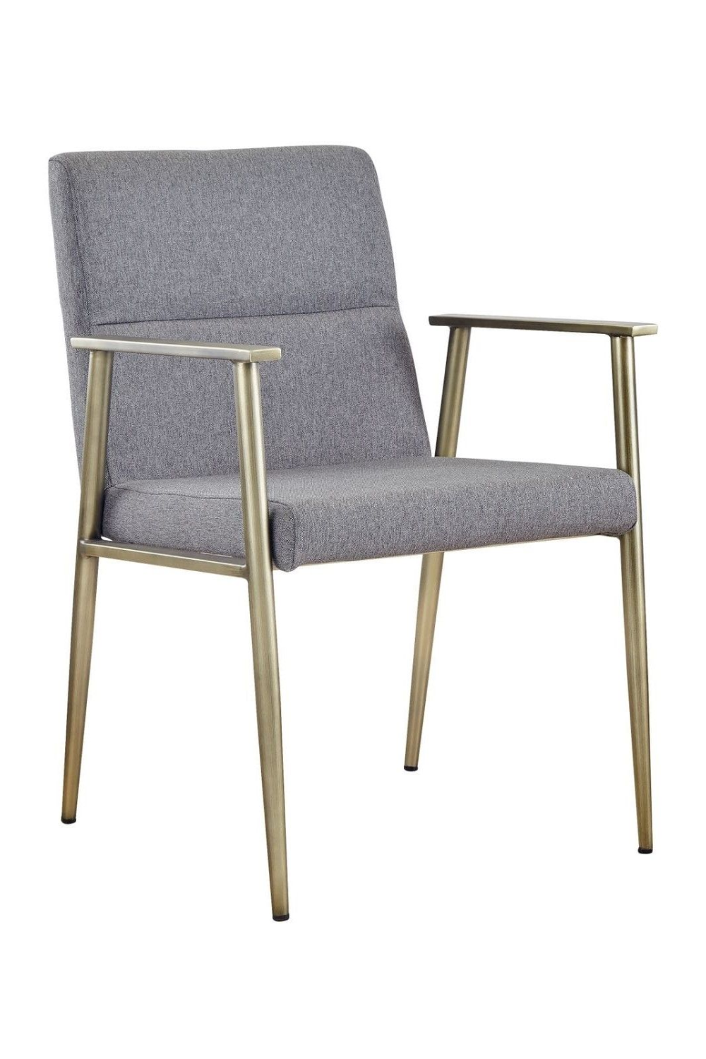 Gray Fabric Dining Armchair | OROA Modern Sabri | Oroa.com