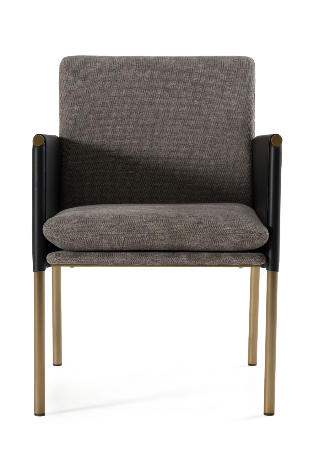 Gray Vegan Leather Dining Chair | Oroa.com